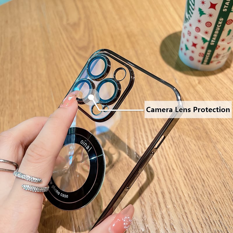 ✨Funda magnética transparente para iPhone-ES