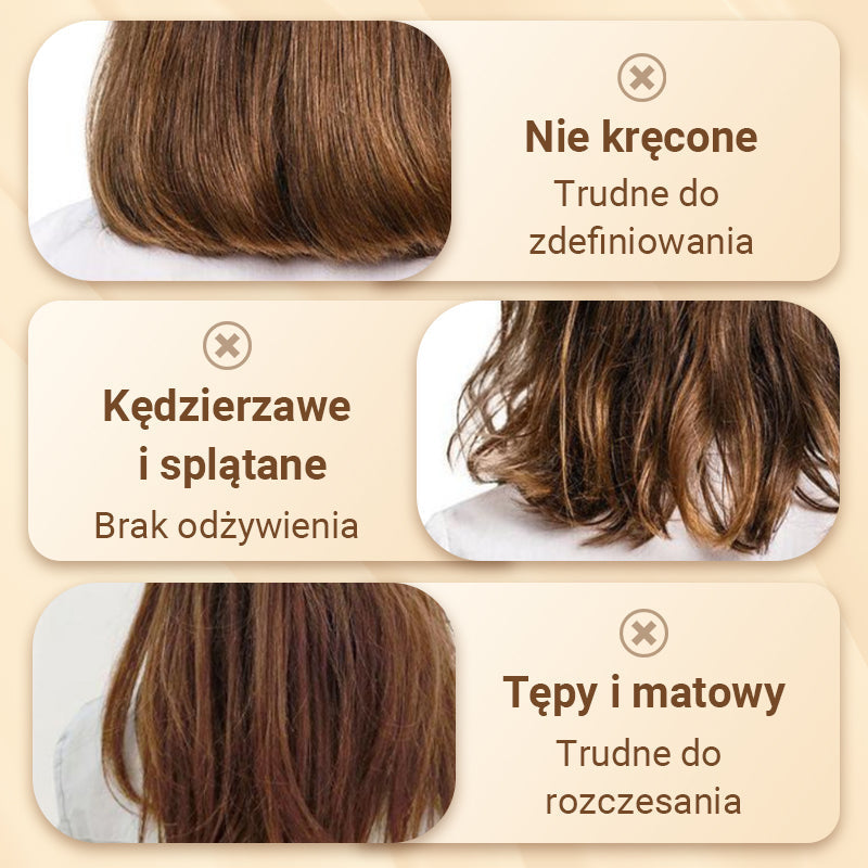 🎁Secretā temperamenta veicinoša formula✨ Ilgnoturīgs stils Marokas apjoms Mitrinoša elastība-LV
