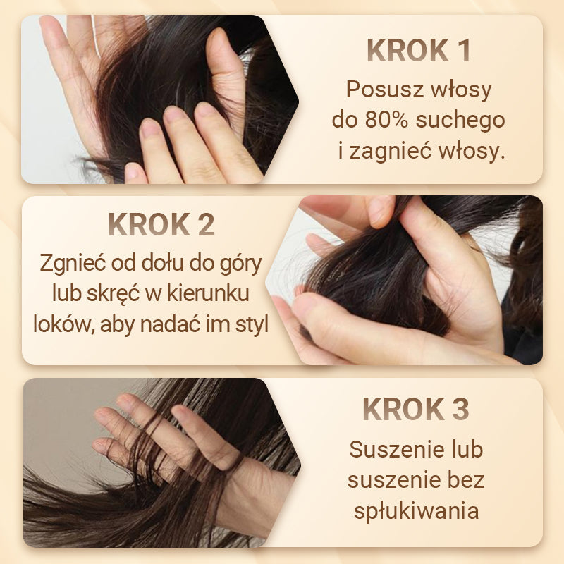 🎁Secretā temperamenta veicinoša formula✨ Ilgnoturīgs stils Marokas apjoms Mitrinoša elastība-LV