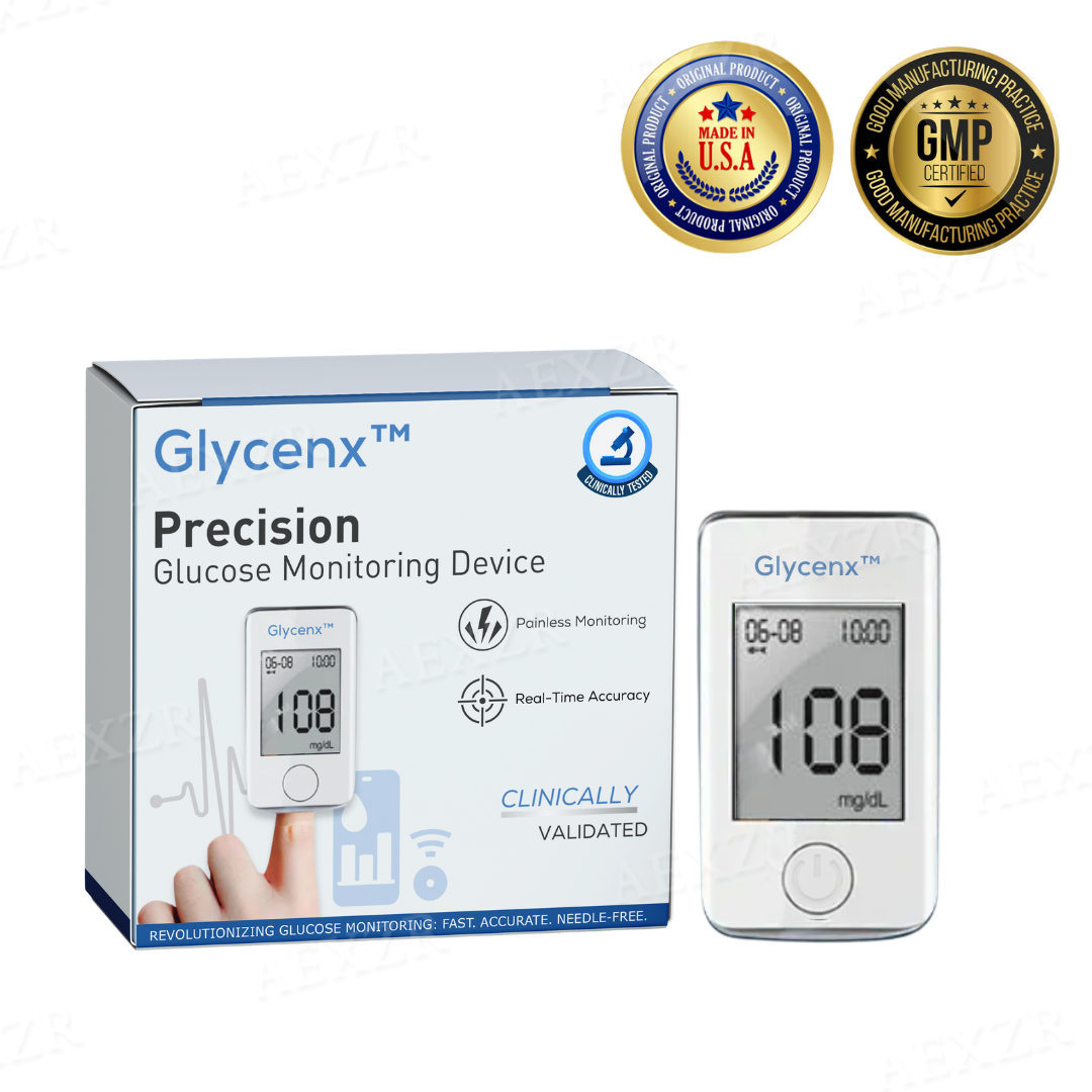 Glycenx TM 💕Dispositivo de monitorización precisa de glucosa-ES