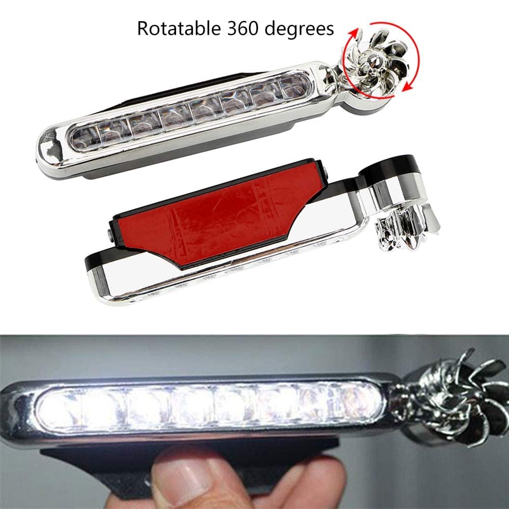 LEDs para iluminación de automóviles alimentados por energía eólica-ES