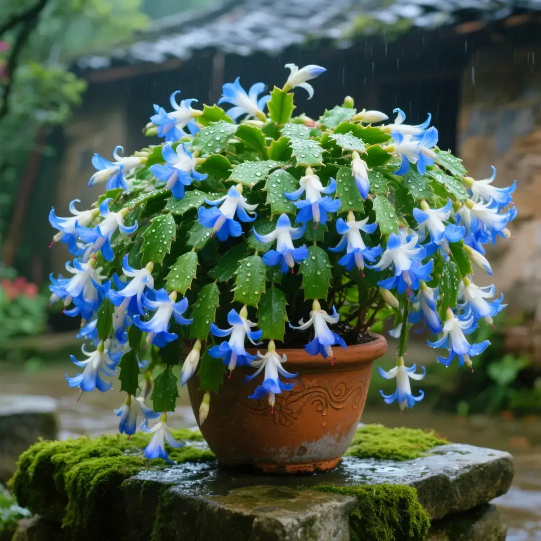 🦀 Bulbos de Schlumbergera de colores variados: flores de fácil cuidado en todos los tonos, incluso en invierno ❄️🌈-ES