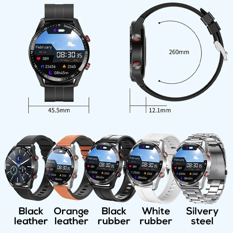 🔥Precio más bajo de hoy⌚Reloj deportivo inteligente que puede detectar problemas de salud-ES
