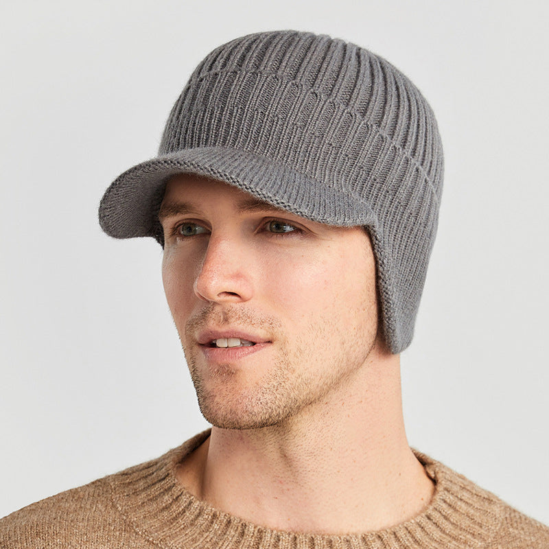 Un gorro de punto elástico y cálido que protege tus orejas ☃️-ES
