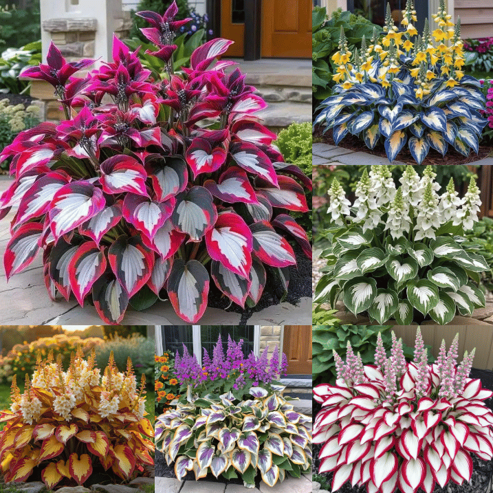 🔥Último día de venta🔥Semillas de hosta premium raras🌿Planta tolerante a la sombra-ES