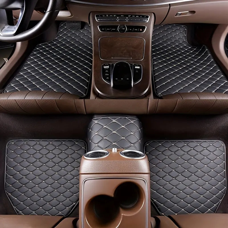 🔥Uniforma za sve automobile🔥5 komada nepromočivih kožnih patosnica-HR