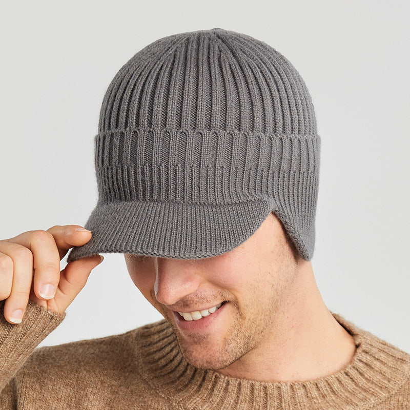 Un gorro de punto elástico y cálido que protege tus orejas ☃️-ES