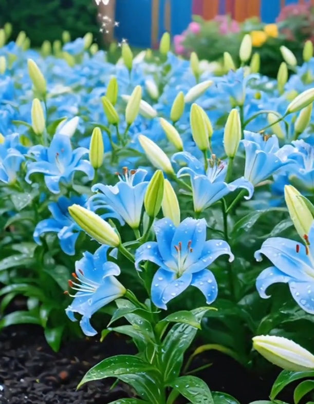 Crni čarobni ljiljan 🌺Lukvice parfemskog ljiljana - svježe i slatke-HR
