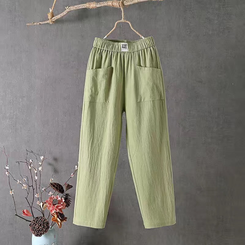 🔥2025 Nuevos pantalones anchos de mujer-ES