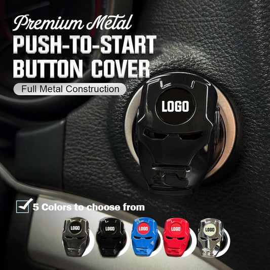 Cubierta metálica premium para botón de inicio | Edición Hero-ES