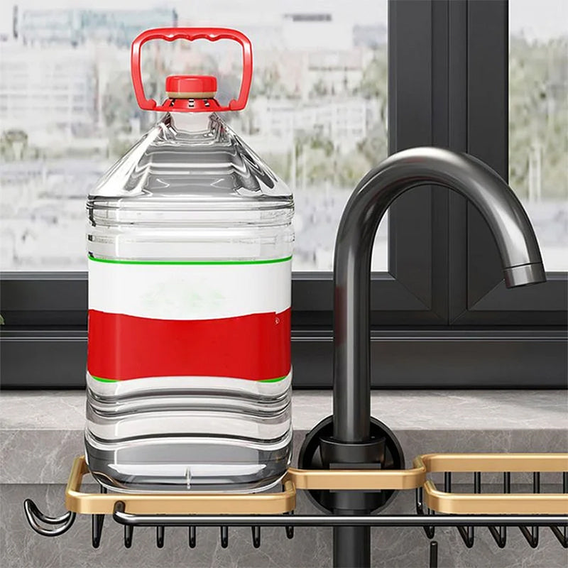 【🔥Νέα προϊόντα 2025】💧Αδιάβρωτη βρύση αλουμινίου - πρακτική αποθήκευση δίπλα στον νεροχύτη-GR
