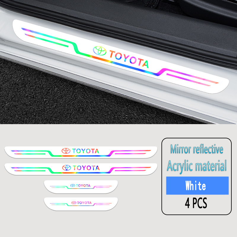 Tiras protectoras antiincrustantes para umbrales de puertas de coche 🎉 4 piezas🎉-ES