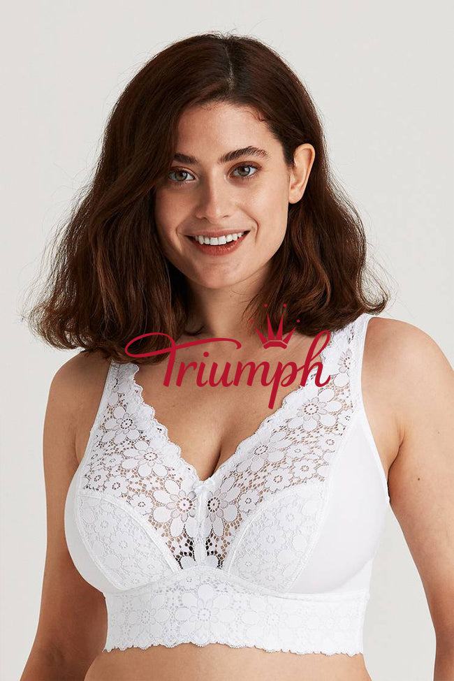 Triumph - 3 τεμ (85A-105F) 💝 Άνετο ασύρματο σουτιέν-GR