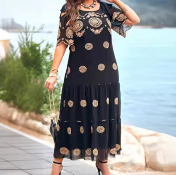 【S-4XL】🥰2025 nuevo vestido elegante, cómodo y de alta calidad-ES