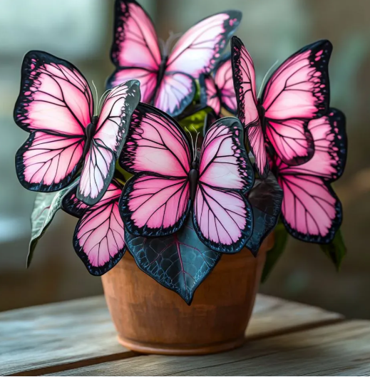 💥 Nuevas Begonias 🦋 Semillas de Begonia Mariposa 🌱 Bonsáis como nunca antes los habías visto-ES