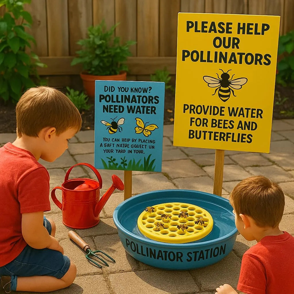 🐝 Plutajuća stanica za pčele - Hidratacijska stanica prilagođena pčelama-HR