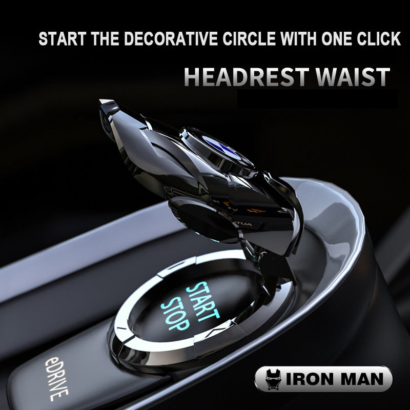 „Iron Man“ automobilio užvedimo mygtuko apsauginis dangtelis-LT