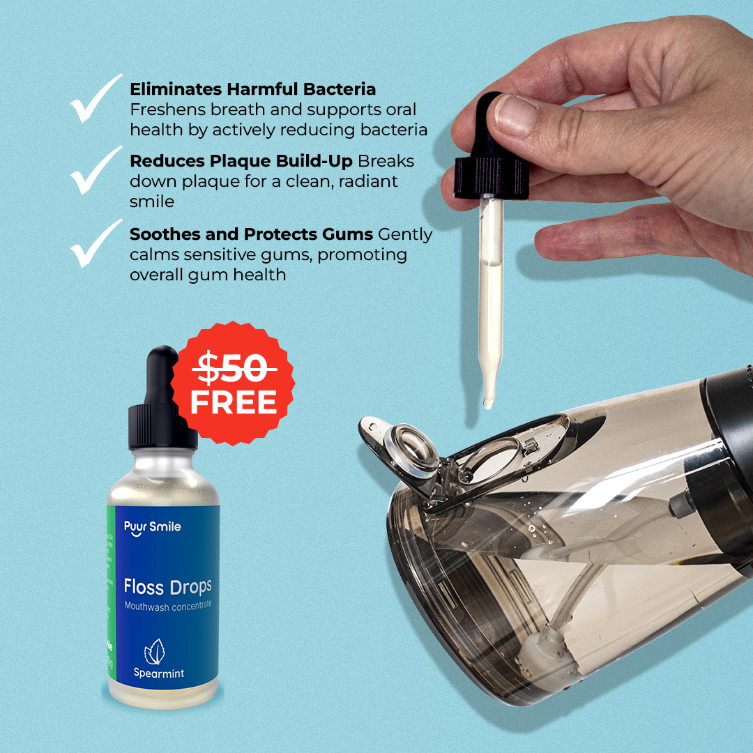 PUURSMILE ΝΕΡΟ FLOSSER – 55% ΕΚΠΤΩΣΗ ΤΗΝ BLACK FRIDAY + 4 ΔΩΡΕΑΝ ΔΩΡΑ-GR