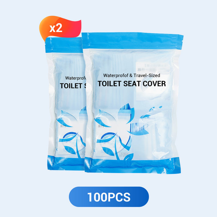 🛡️ ¡Por tu salud! 🌿 Protector de asiento de inodoro desechable y biodegradable de plástico 🥰-ES