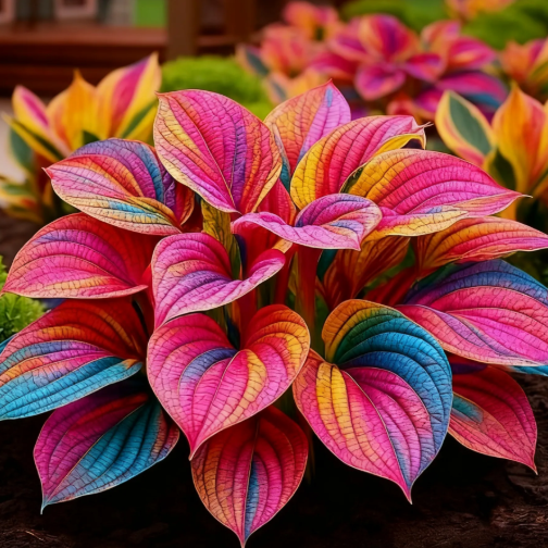 🔥 Bulbos de Hosta Azul Marino 🪴 Hojas azul oscuro, fáciles de cultivar-ES