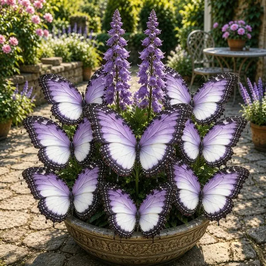 🦋 Bulbos de Hosta Jardín de Mariposas - 🌸Una hosta que parece un jardín lleno de mariposas-ES