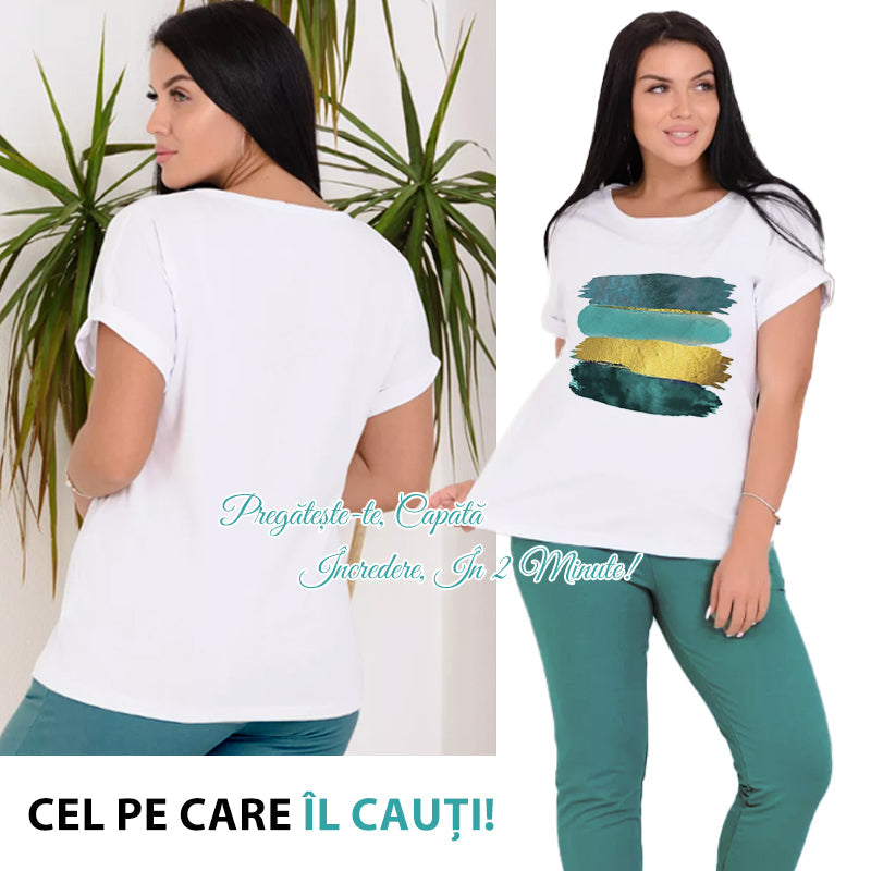 💥🍃 Conjunto Casual Chic de Dos Piezas - Cómodo y elegante ✨-ES