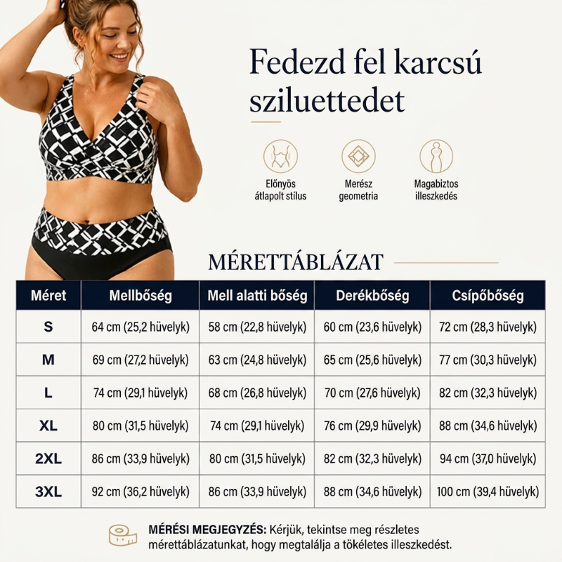 👙🌊Dwuczęściowy damski komplet bikini z wysokim stanem-EE