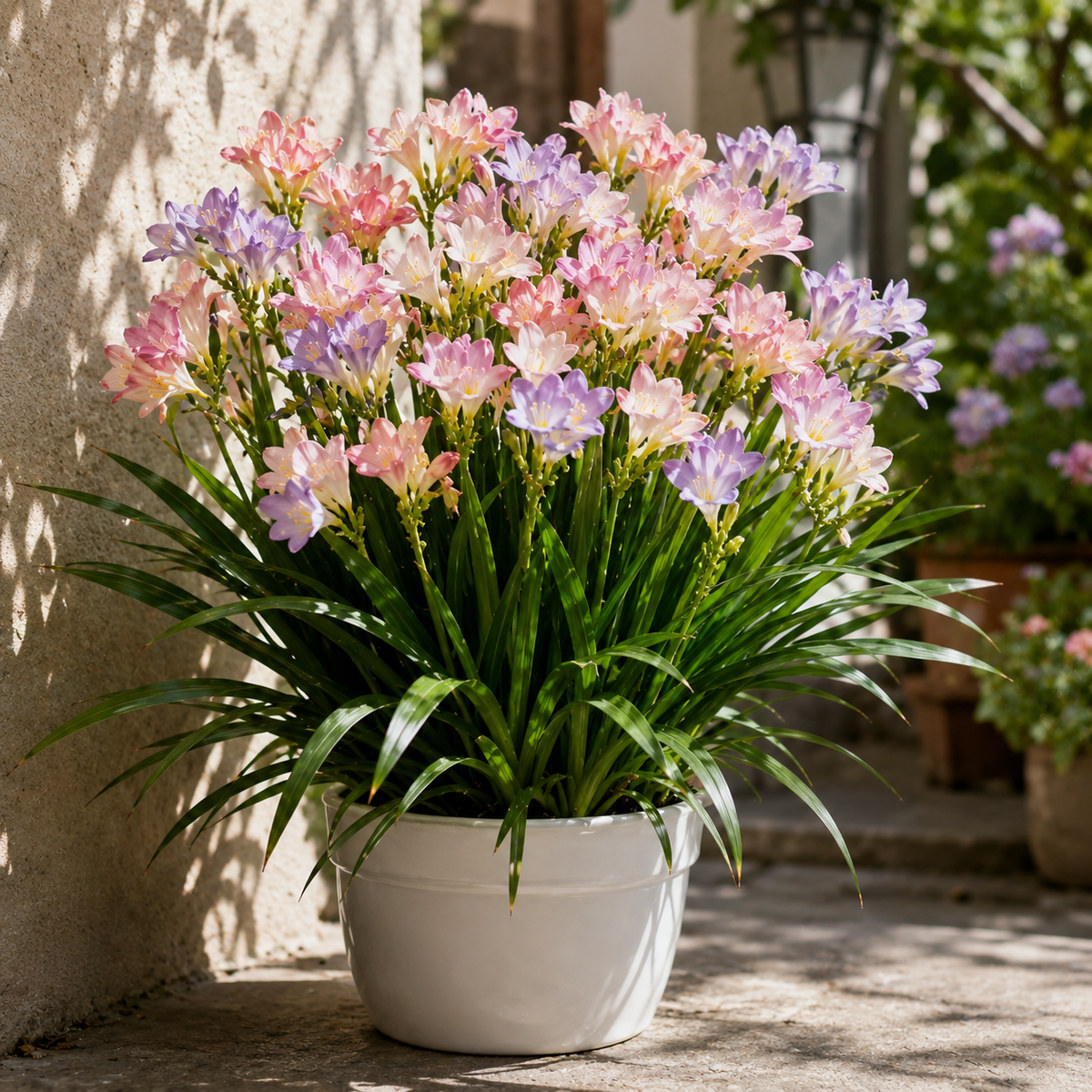💜 Bulbos de fresia perfumada: se cultivan en agua o tierra.-ES