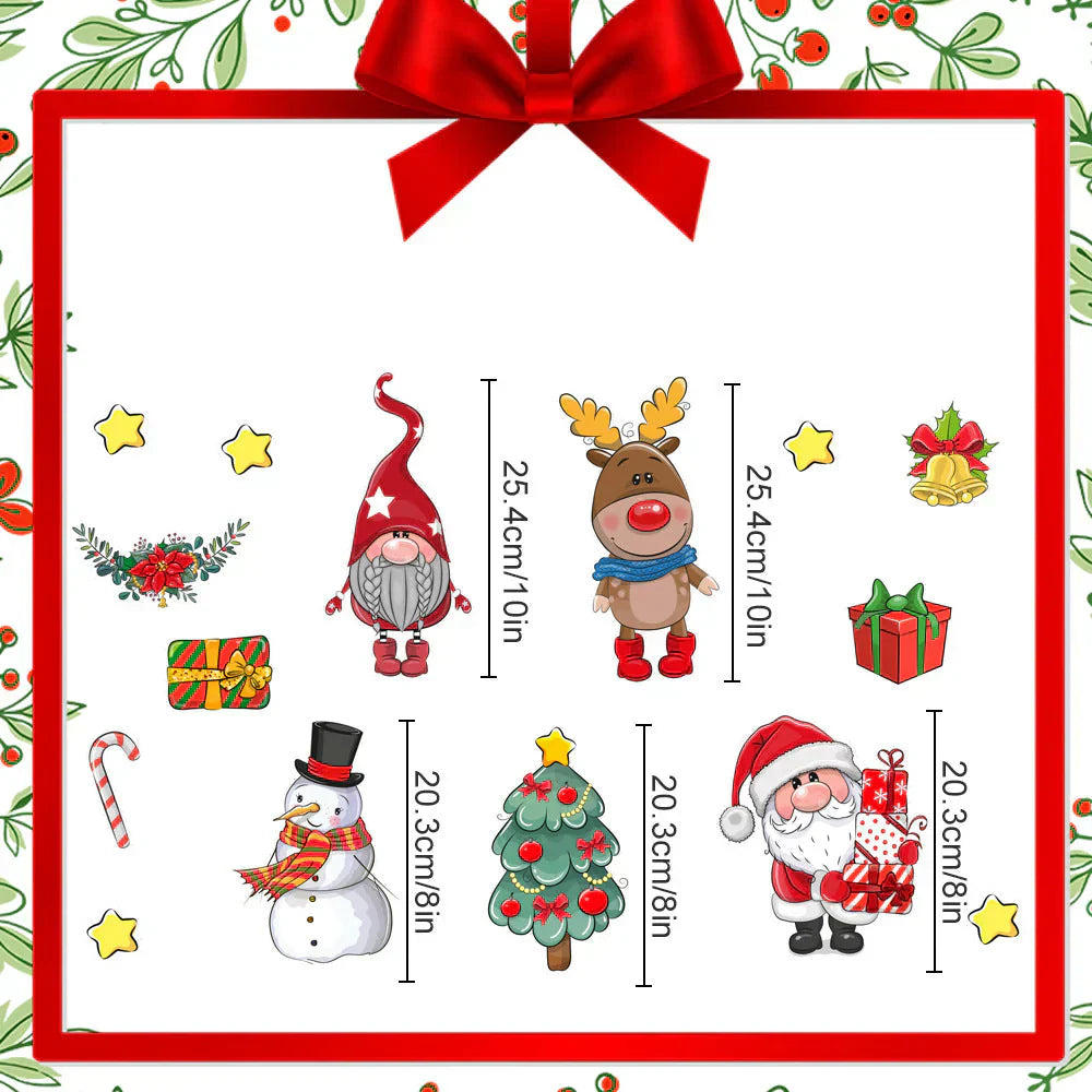 🎁🎅 Kalėdinis magnetinis lipdukas🎄-LT