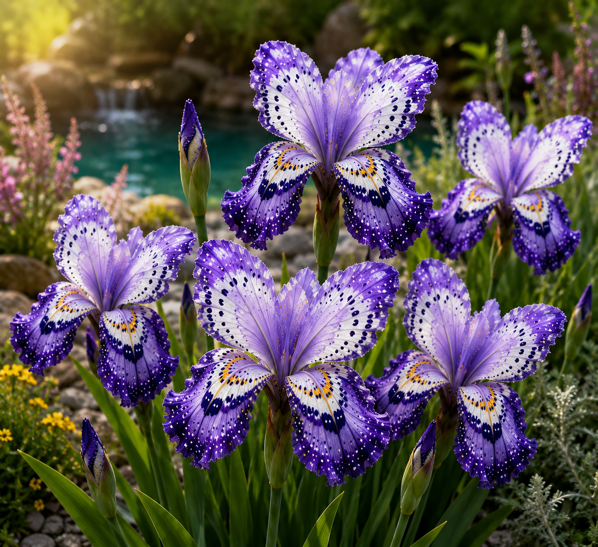 🦋 Bulbos de iris mariposa - ✨ Cultiva tu propio jardín mágico que causará sensación-ES