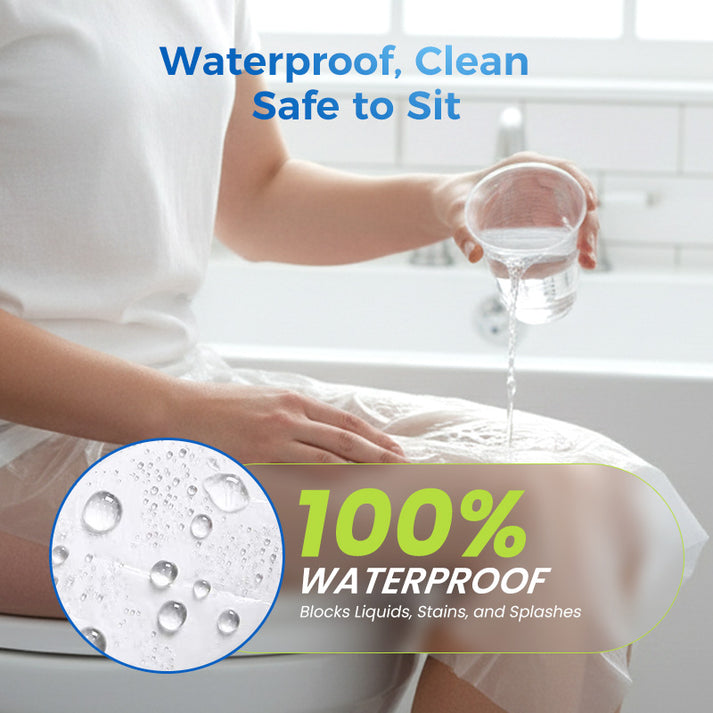 🛡️ ¡Por tu salud! 🌿 Protector de asiento de inodoro desechable y biodegradable de plástico 🥰-ES