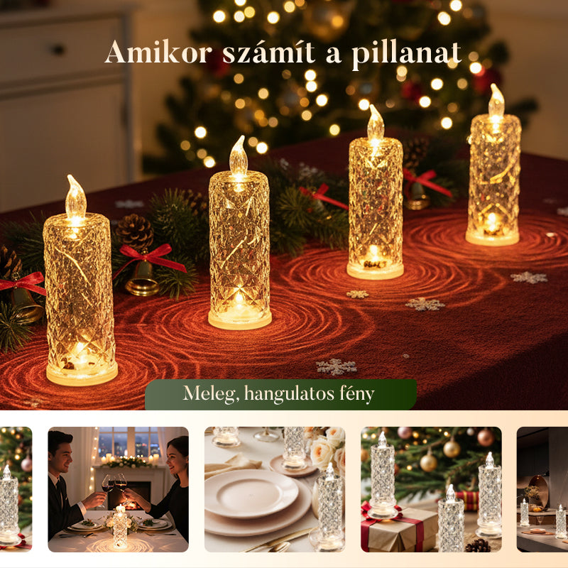 【✨1+2 Gratis】Velas LED románticas sin llama a pilas-ES