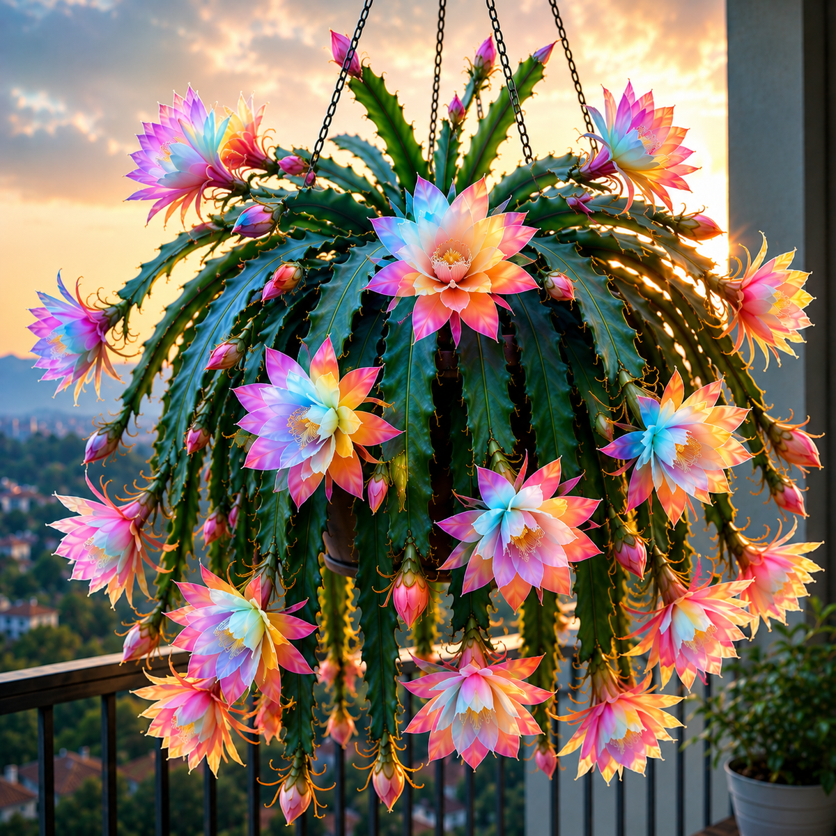 🌸 Haruldane Epiphyllum orhideekaktus – vapustavad eksootilised lilled-EE