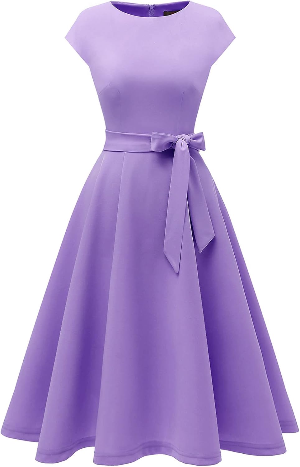 Vestidos de cóctel DRESSTELLS para mujer, vestidos de novia formales, vestidos de fiesta modestos para recepción en la iglesia en 2025-ES