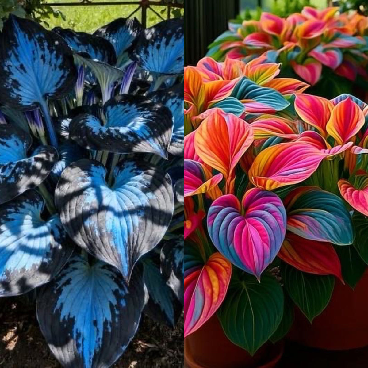 🔥Último día de venta🔥Semillas de hosta premium raras🌿Planta tolerante a la sombra-ES