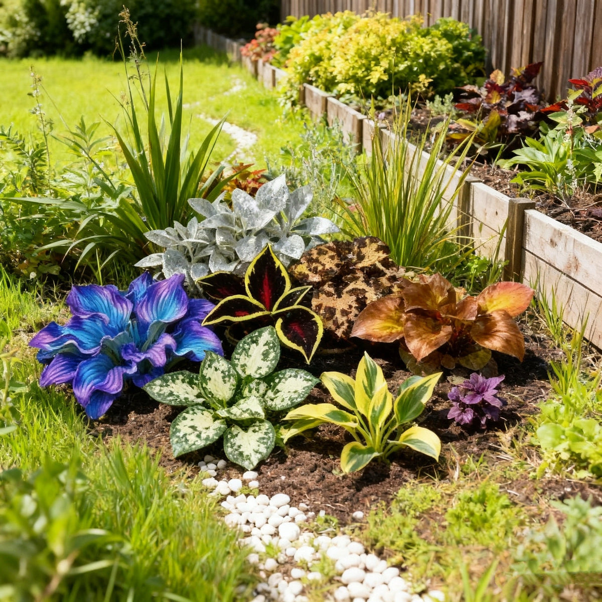 🌼 Semillas mixtas de hosta: Un toque de color para cada estación.-ES