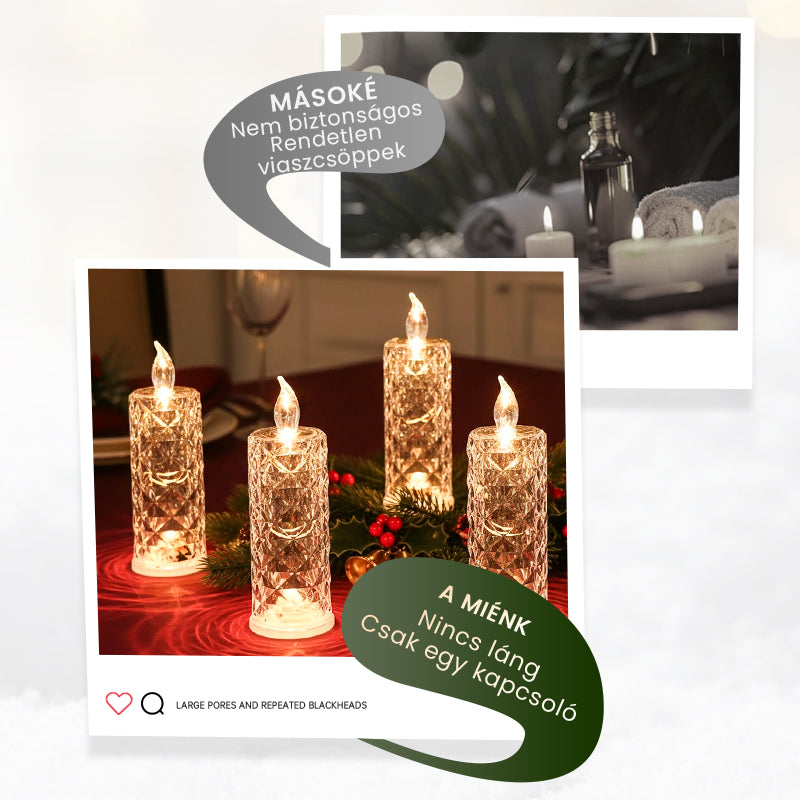 【✨1+2 Gratis】Velas LED románticas sin llama a pilas-ES