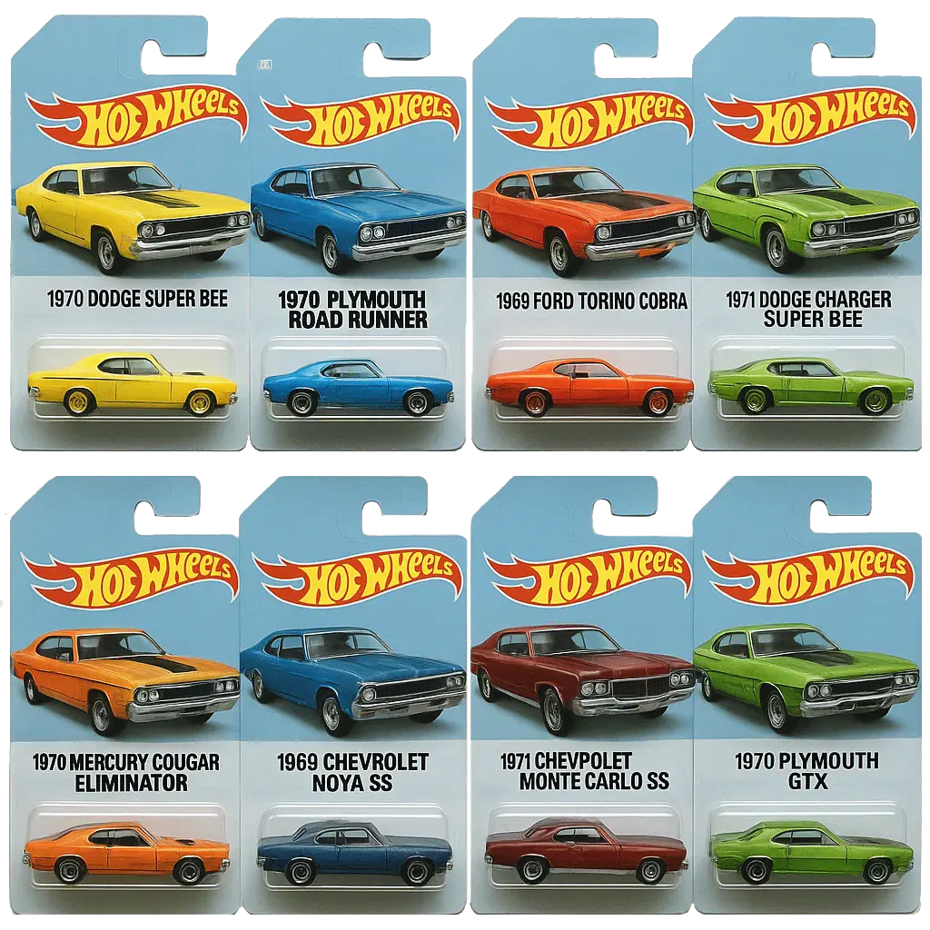 🔥Καυτές Προσφορές - 50% ΕΚΠΤΩΣΗ🔥 - 🚗Ημερολόγιο Advent με το Παιχνίδι Αυτοκίνητο Hot Wheels Muscle - 24 ΗΜΕΡΕΣ 2025🎄-GR