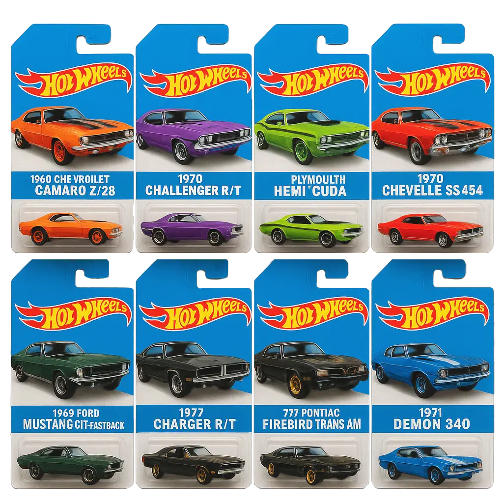 🔥Καυτές Προσφορές - 50% ΕΚΠΤΩΣΗ🔥 - 🚗Ημερολόγιο Advent με το Παιχνίδι Αυτοκίνητο Hot Wheels Muscle - 24 ΗΜΕΡΕΣ 2025🎄-GR