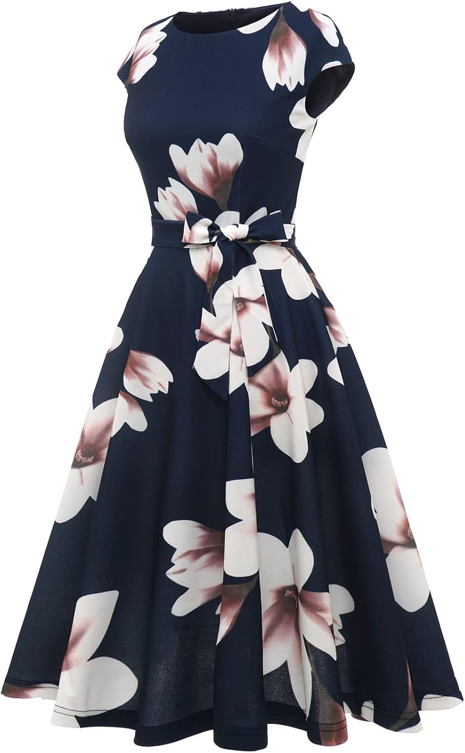 Vestidos de cóctel DRESSTELLS para mujer, vestidos de novia formales, vestidos de fiesta modestos para recepción en la iglesia en 2025-ES