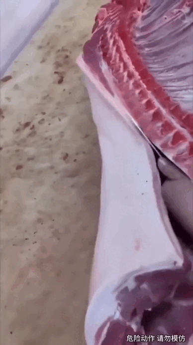🔥 Cuchillo de carnicero de primera calidad.