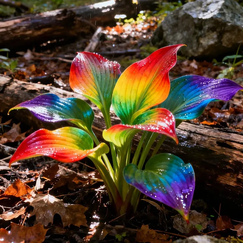 🔥Último día de venta🔥Semillas de hosta premium raras🌿Planta tolerante a la sombra-ES