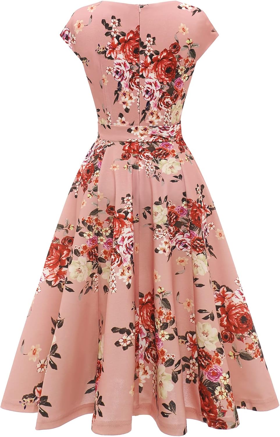 Vestidos de cóctel DRESSTELLS para mujer, vestidos de novia formales, vestidos de fiesta modestos para recepción en la iglesia en 2025-ES