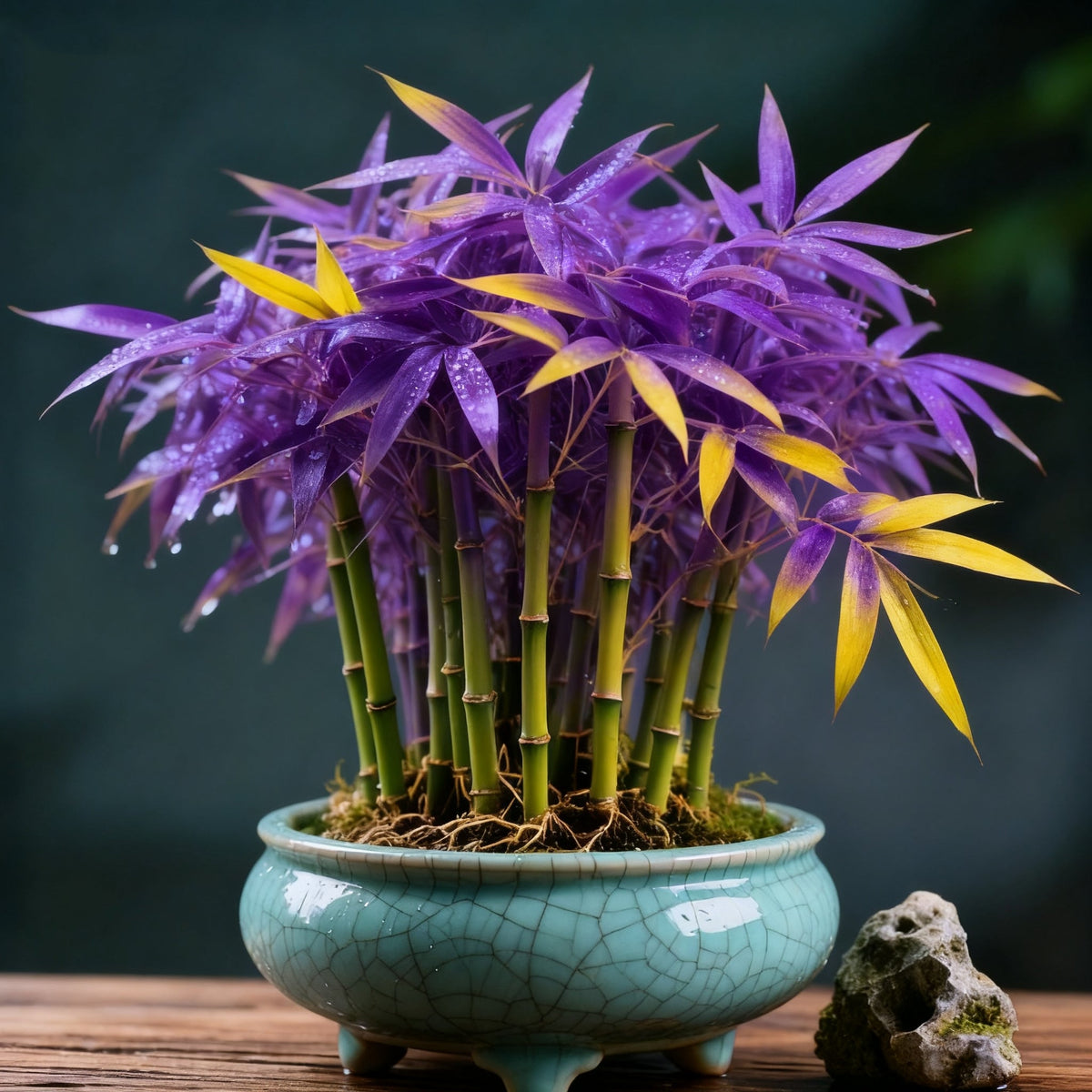 🌿 DreamBamboo - Ciprés de bambú de la suerte multicolor-ES