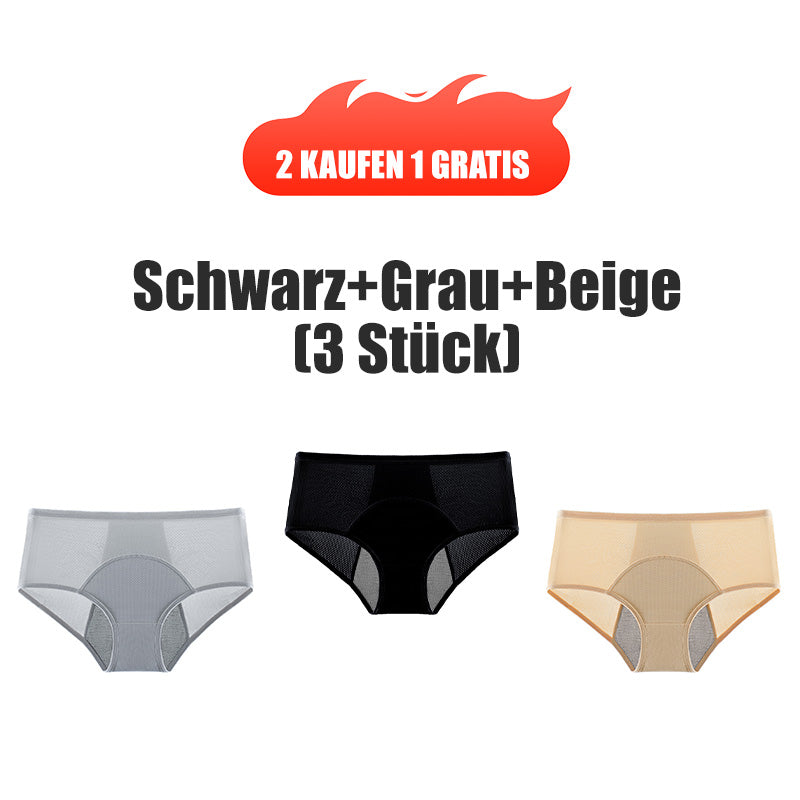 (L-8XL)🌸Osta 2, saa 1 tasuta🔥Naiste kõrge vöökohaga lekkekindel aluspesu👙-EE