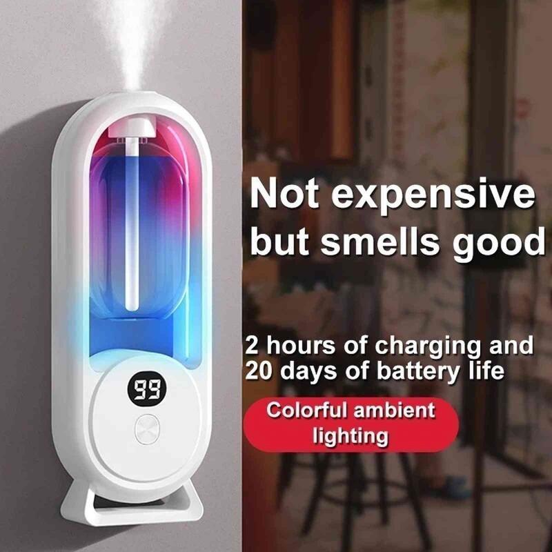 AromaGlow 360° pametni difuzor mirisa – dugotrajna svježina-HR