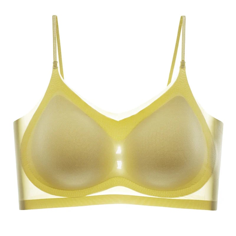 【M-4XL】❄️Sujetador de terciopelo sencillo, ultrafino y de talla grande-ES