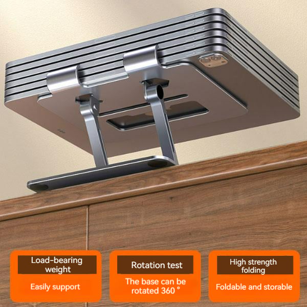 Soporte giratorio de aleación de aluminio para portátil-ES