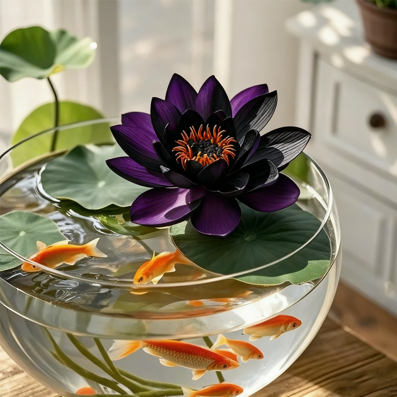 💮Σπόροι Midnight Purple Lotus-GR