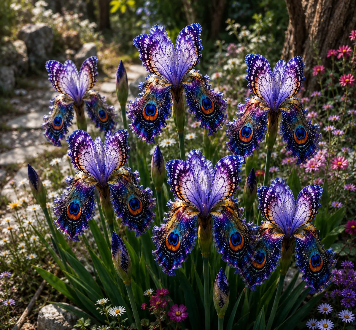🦋 Bulbos de iris mariposa - ✨ Cultiva tu propio jardín mágico que causará sensación-ES
